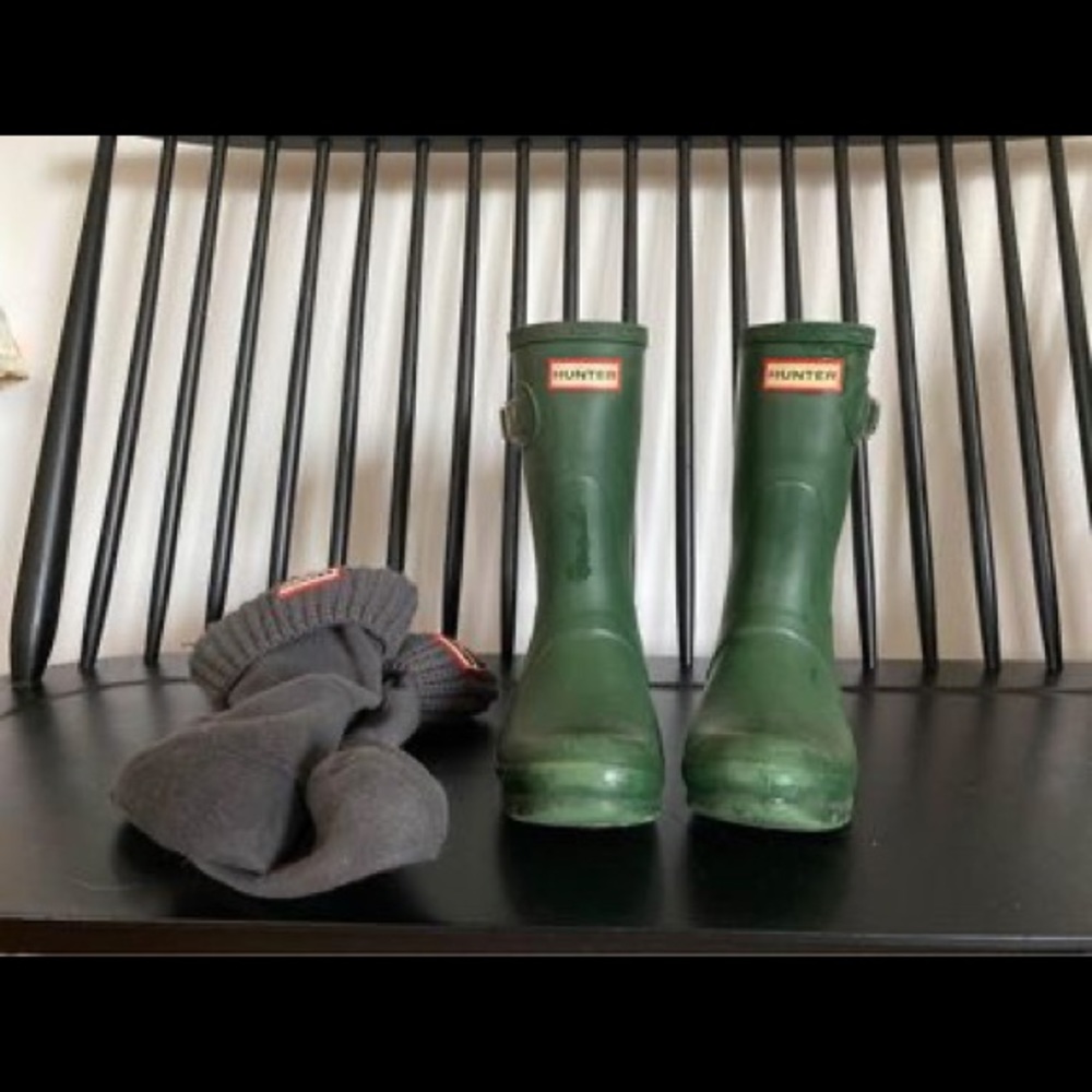 Hunter Mid Calf Rain Boots
